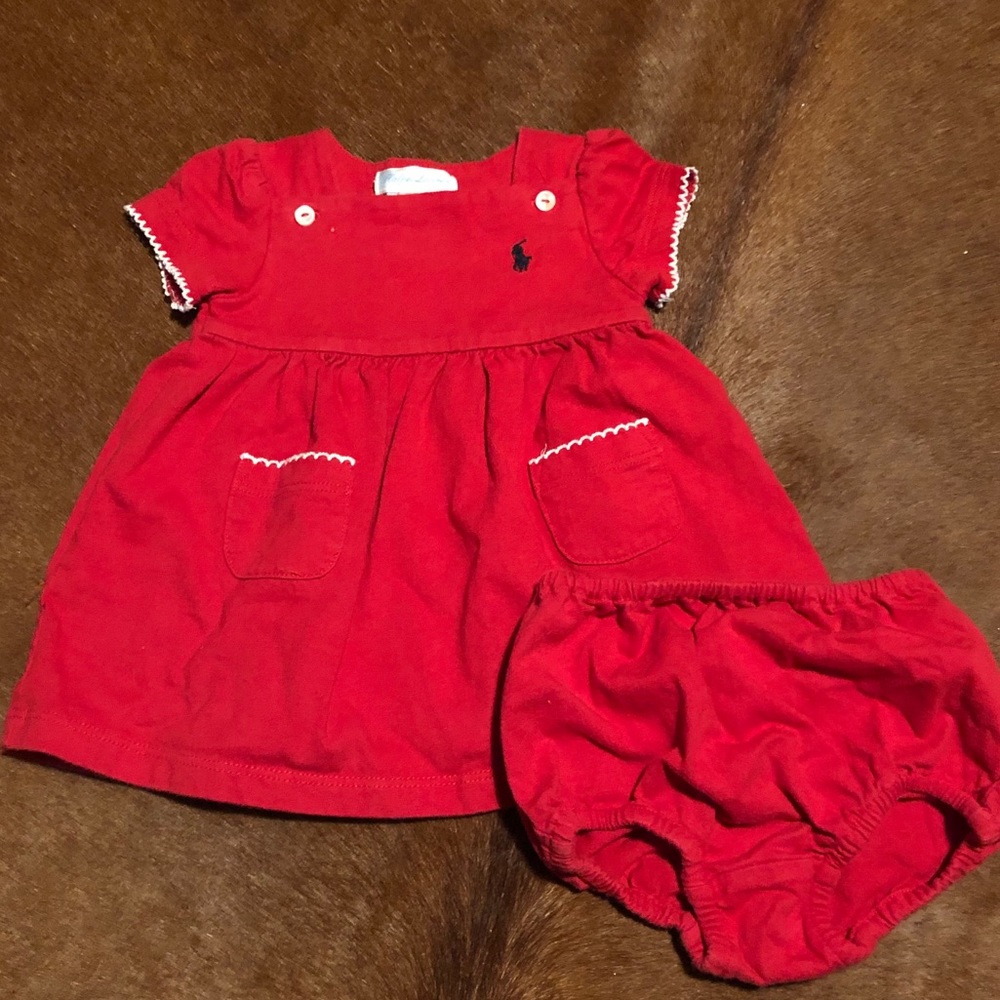 Ralph Lauren Red Dress